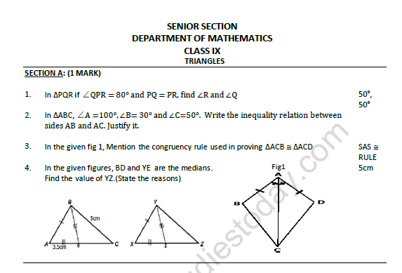 cbse-class-9-mathematics-triangles-worksheet-set-b